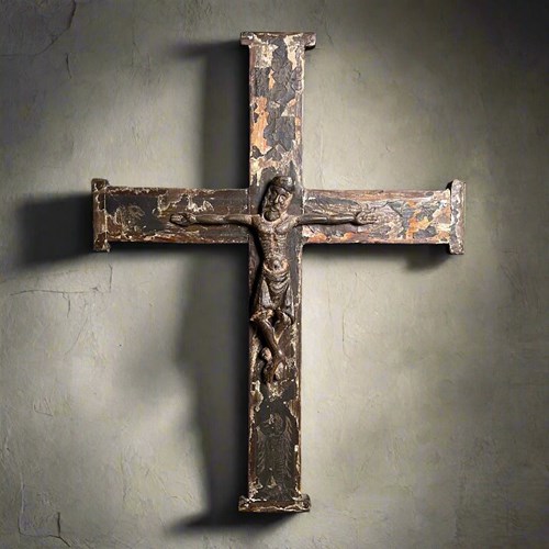 Romanesque Crucifixion – North Italian, C.1180–1230 ("The Spencer Crucifixion")