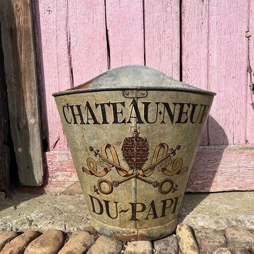 Antique/Vintage Grape Hod Or “Hotte” C.1900
