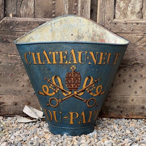 Antique/Vintage French Grape Hod Or ‘Hotte’ C.1900