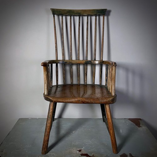 Early Yorkshire Windsor Chair C.1780