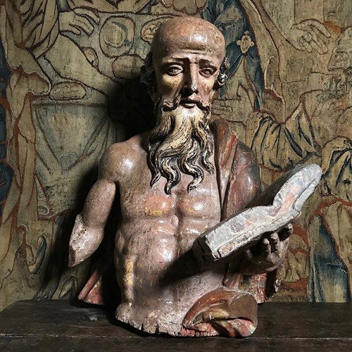 Late Renaissance Figure Of Saint Jerome C.1600