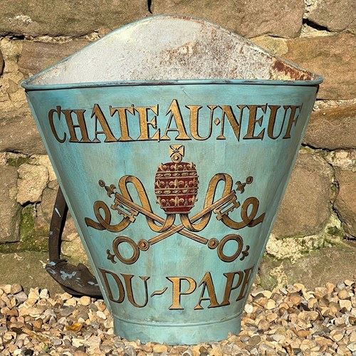 Antique/Vintage French Grape Hod Or ‘Hotte’ C.1900