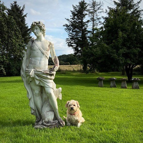 Hunter Statue Mid To Late 20Th Century