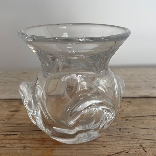 Vase By The Belgium Glass Maker Val Saint Lambert 
