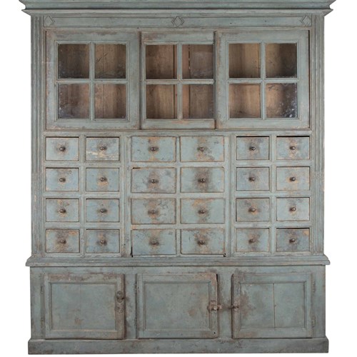 19Th Century French Apothecary Cabinet