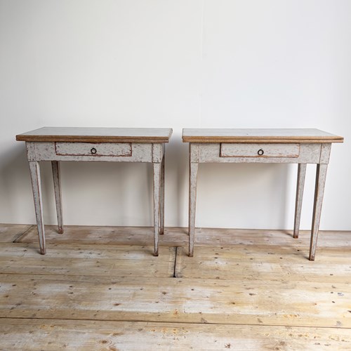 An Early 19Th Century Pair Of Card Tables 