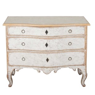 18Th Century Swedish Rococo Serpent...