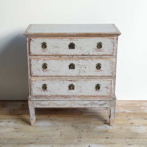 Small Period South Swedish Gustavian Commode 