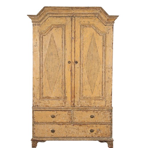 Gustavian Cupboard From The Province Of Smaland