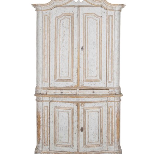 Late 18Th Century Swedish Rococo Period Cabinet