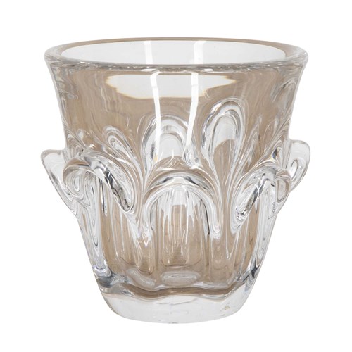 Val St Lambert Crystal Vase