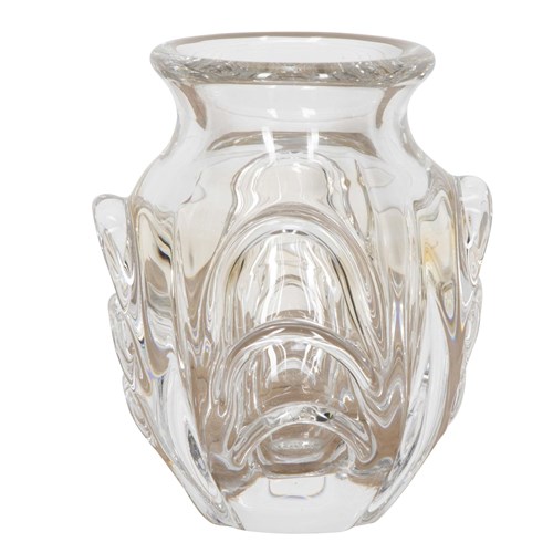 Val St Lambert Crystal Vase