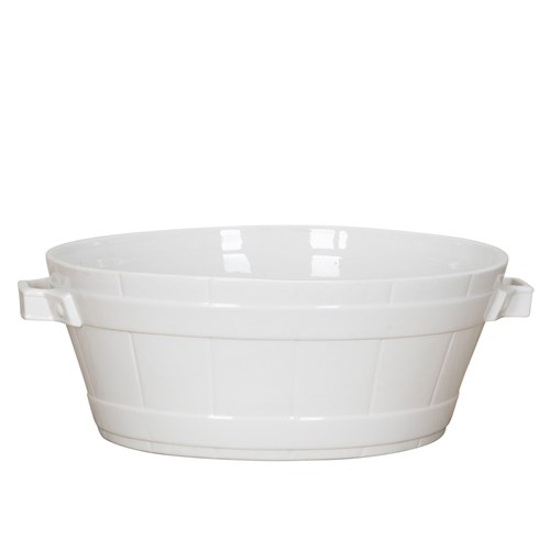 Late 19Th Century French Creamware Pickling Bath