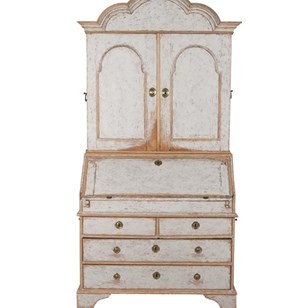 18Th Century Swedish Rococo Secreta...