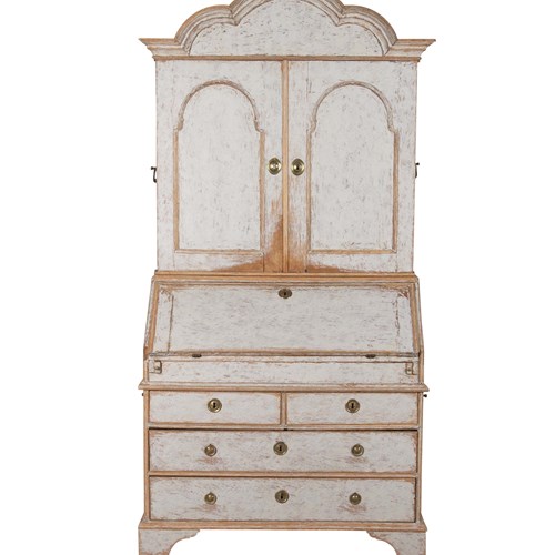18Th Century Swedish Rococo Secretary