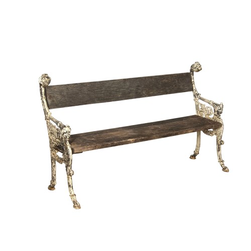 19Th Century Garden Bench