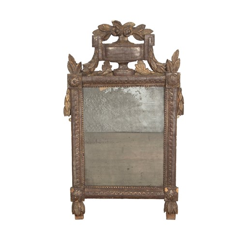 18th Century Silver Gilt Mirror