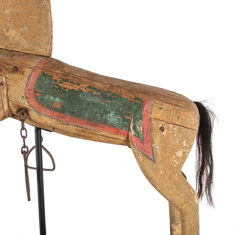 Folk-art Decorative Carved Wooden Horse -christopher-hall-antiques-horse-01-main-637502805214957285.jpg