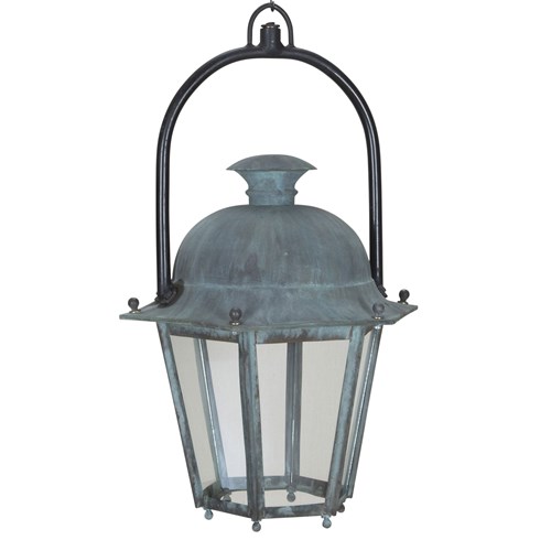19Th Century French Zinc Lantern