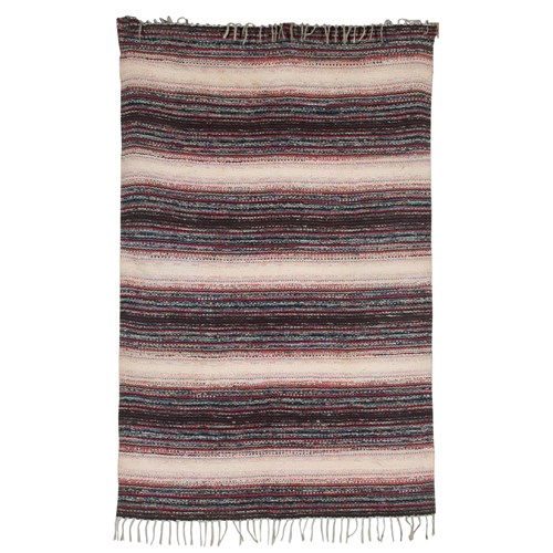 20Th Century Swedish Traditional Cotton Rag Rug