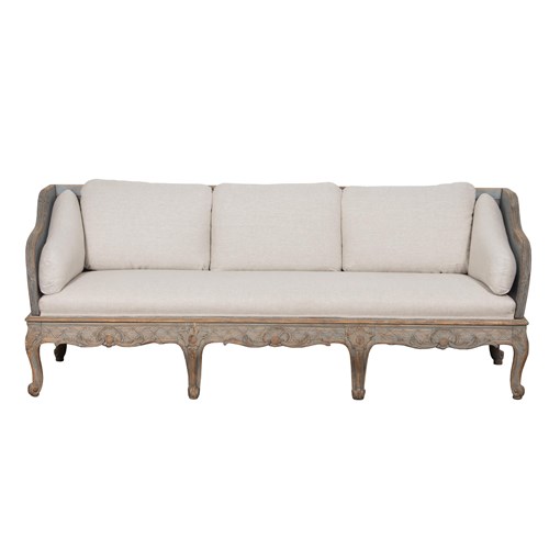 Period Rococo Sofa From Stockholm