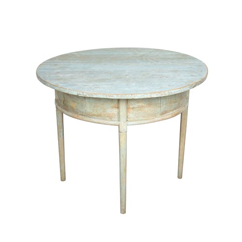 19Th Century Swedish Drop Leaf Table