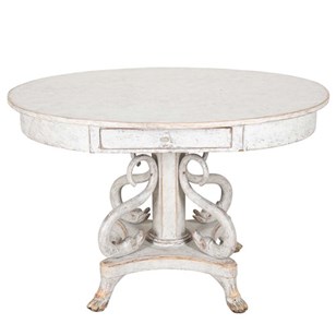 19Th Century Swedish Oval Table
