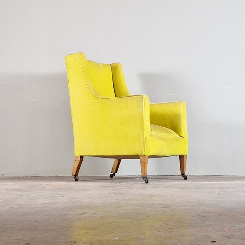 Early 20Th Century Edwardian Library Chair