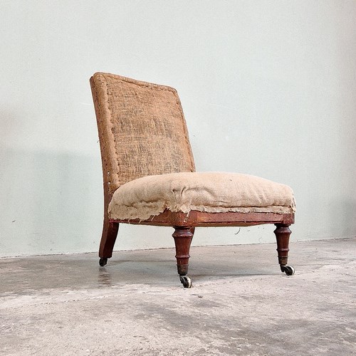 19Th Century Slipper Chair