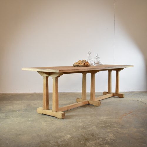 Oak Style Refectory Table