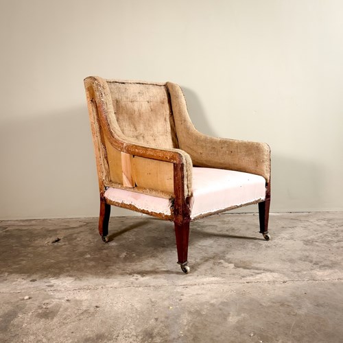 Mahogany Library Chair