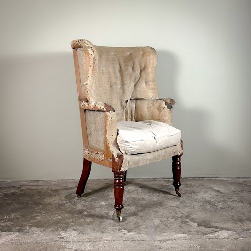 19Th Century Barrel Back Chair