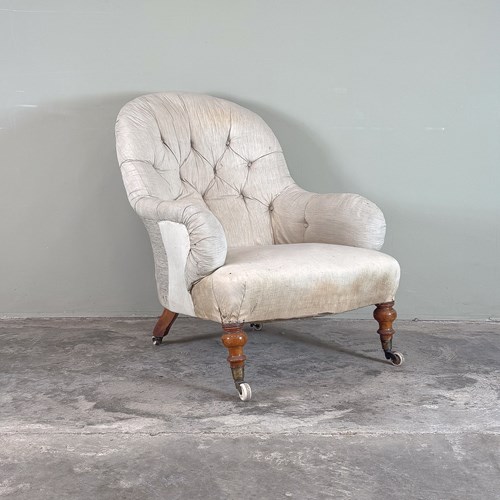 19Th Century Howard And Son Style Armchair