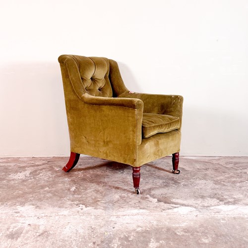 Small Regency Library Chair