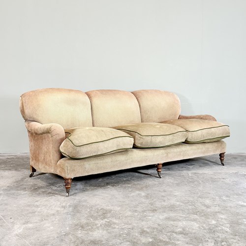 Large Three Seater Beaumont And Fletcher Sofa 