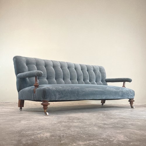 Open Arm Library Sofa 