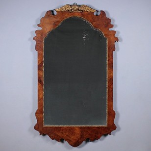 Georgian Style Wanut Pier Glass.