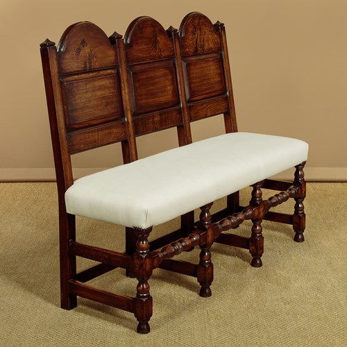 Oak Chair Back Settle