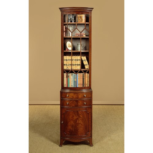 Very Narrow Pencil Bookcase C.1960