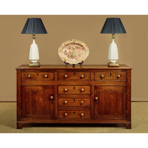 Oak Welsh Dresser Base C.1820