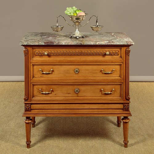 Small Marble Top Commode C.1960