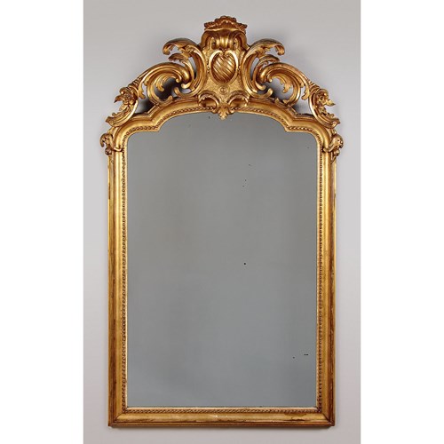 Gilt Overmantle Mirror C.1890