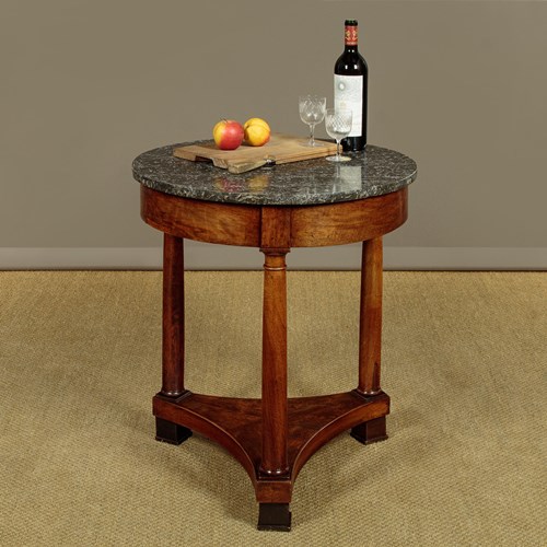 Small French Empire Gueridon Side Table C.1840