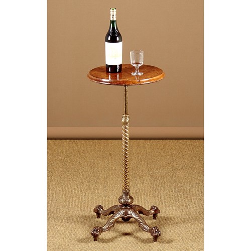 Adjustable Wine Table C.1890