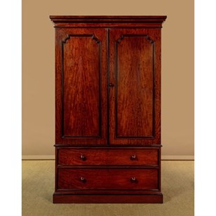 Mahogany Wardrobe By Lamb Of Manche...