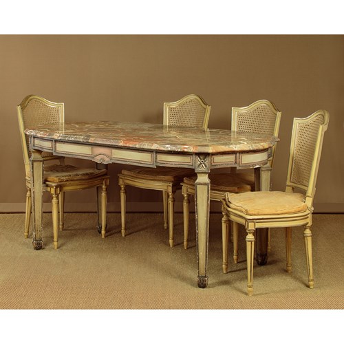 Marble Top Dining Table C.1950