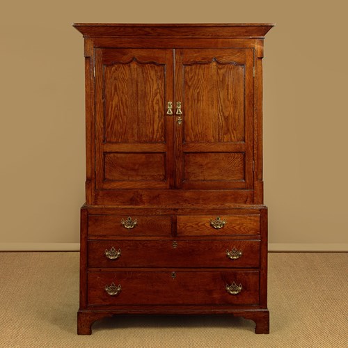 Welsh Oak Kitchen Cupboard C.1790