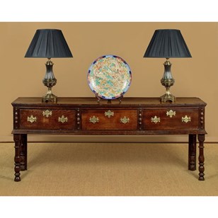 18Th.C. Oak Dresser Base C.1740