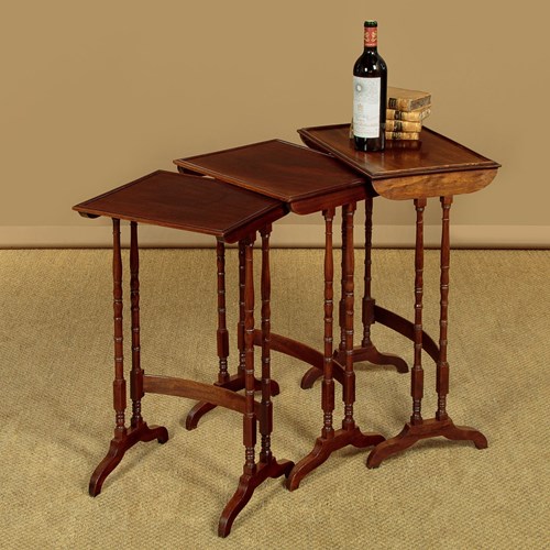 Mahogany Nest Of Tables C.1930