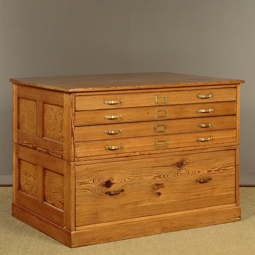 Pine Plan Chest